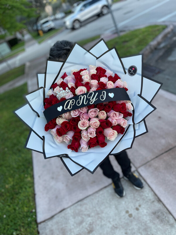 Luxury Name Bouquet