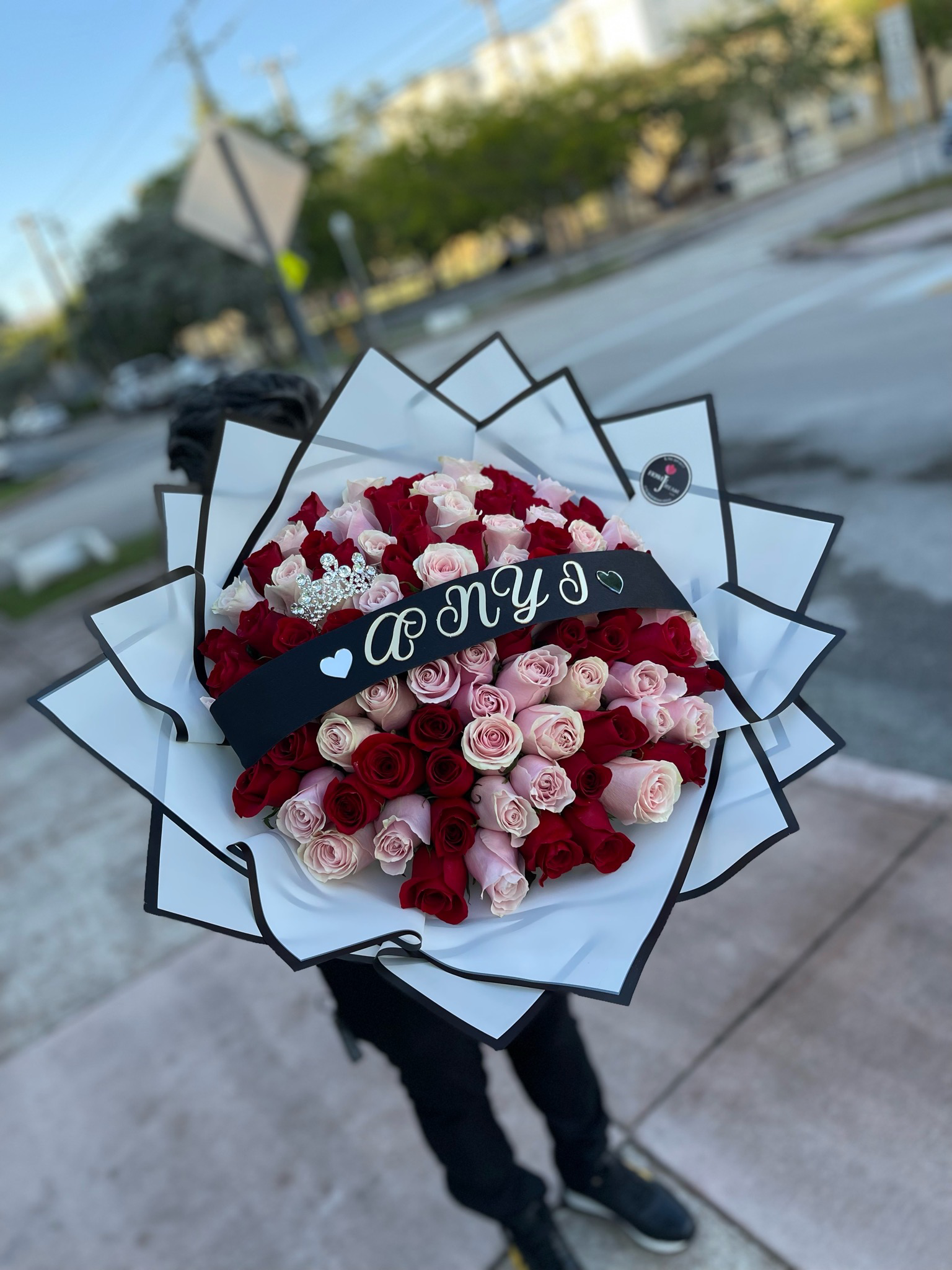 Luxury Name Bouquet