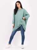 Oversized Ruched Front Top