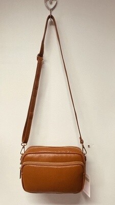 Leather Camera Bag - Double Zip