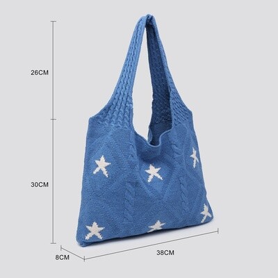 Star Knitted Bag