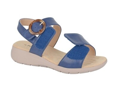 Navy Twin Touch Sandal