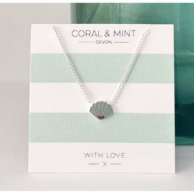 Shell Necklace (Mint)