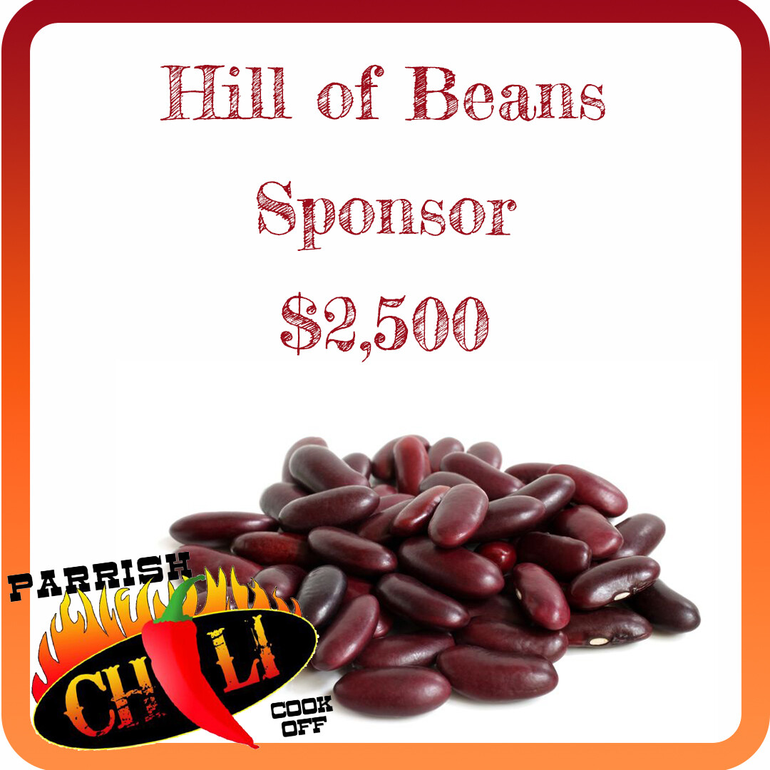 HILL OF BEANS SPONSOR - Parrish Heritage Festival & Chili Cook Off