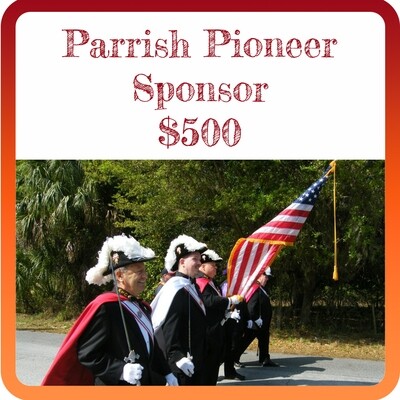 PARRISH PIONEER SPONSOR - Parrish Heritage Festival & Chili Cook Off