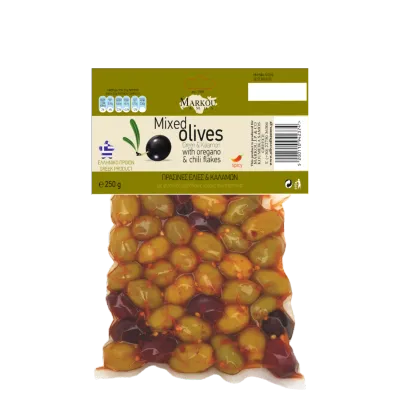 Olijven, olijfproducten en balsamico crème