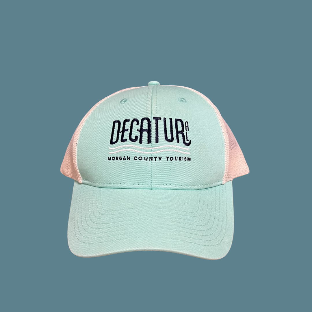 Teal Decatur Baseball Hat