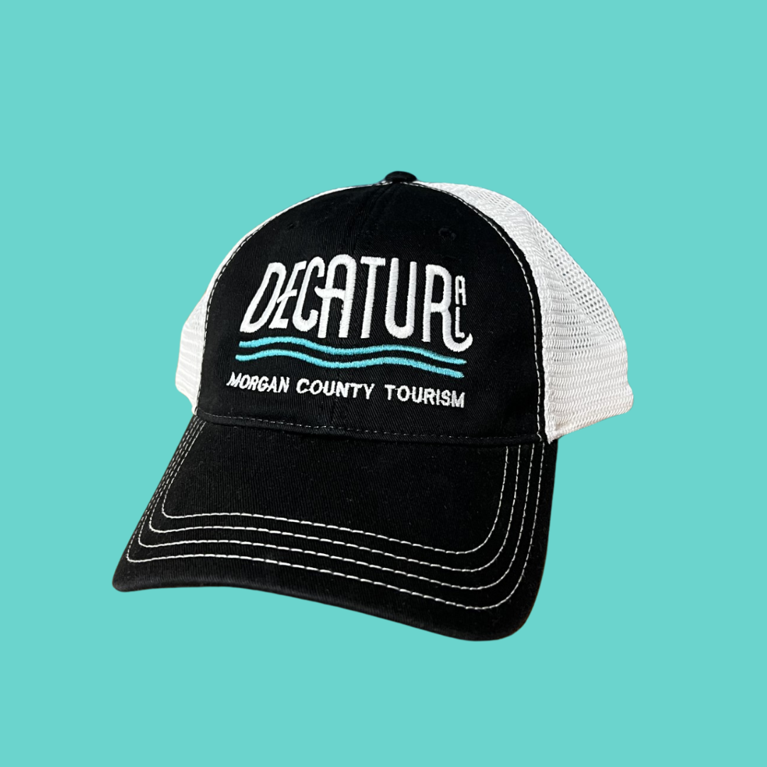 Black Decatur Baseball Hat