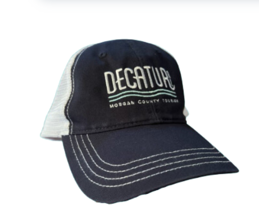 Decatur Cap- Fitted Adjustable with White Mesh