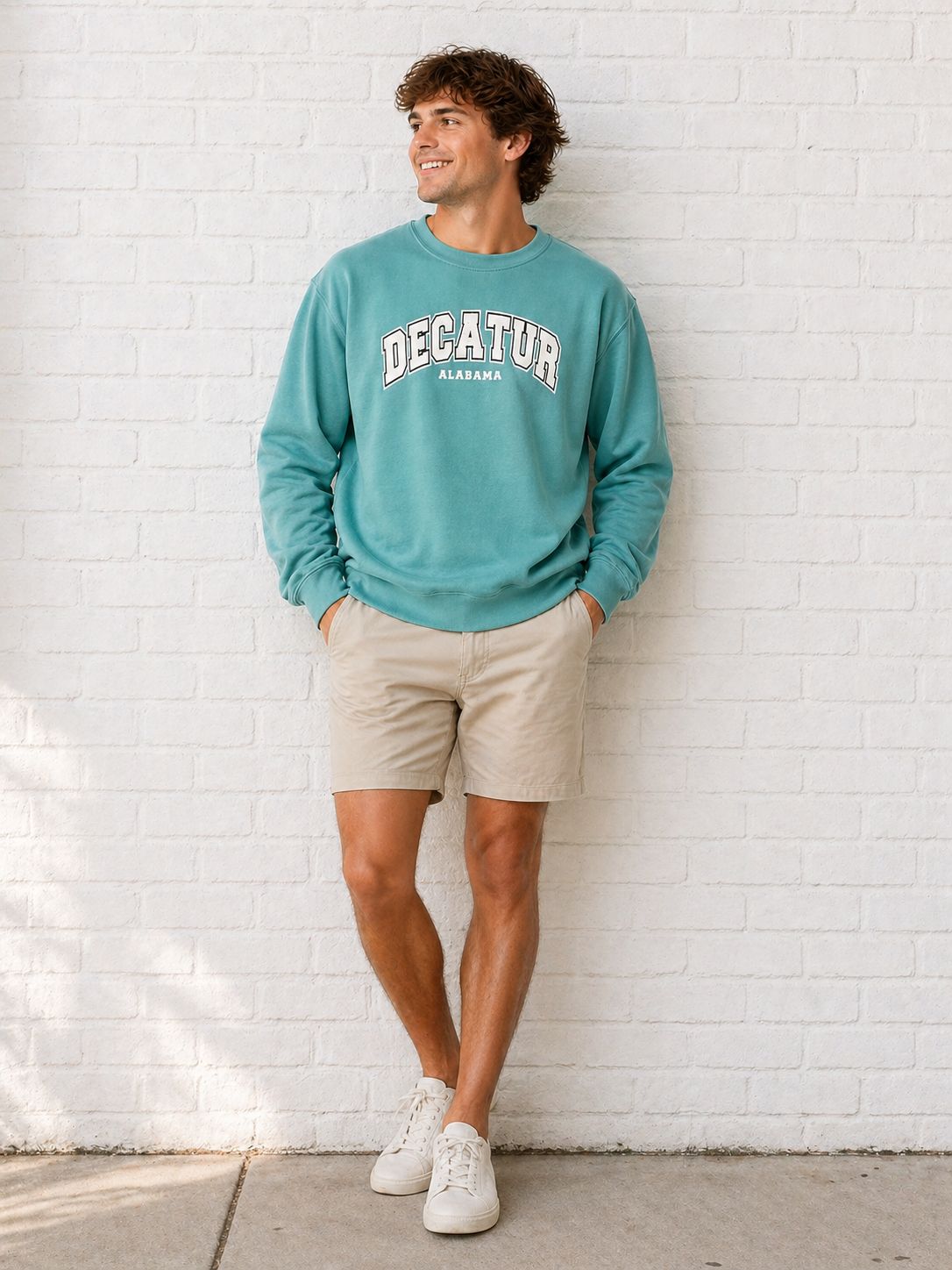 Teal Decatur Comfort Colors Sweatshirt