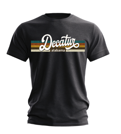 Vintage Decatur Heather Grey T-shirt