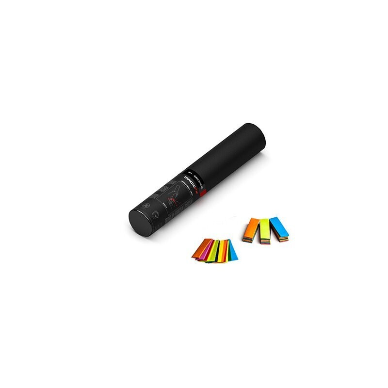 Handbetriebene Konfettikanone Multicolor - 28cm