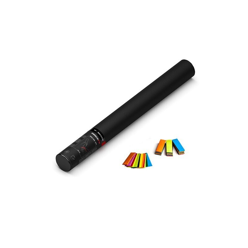 Handbetriebene Konfettikanone Multicolor - 50cm