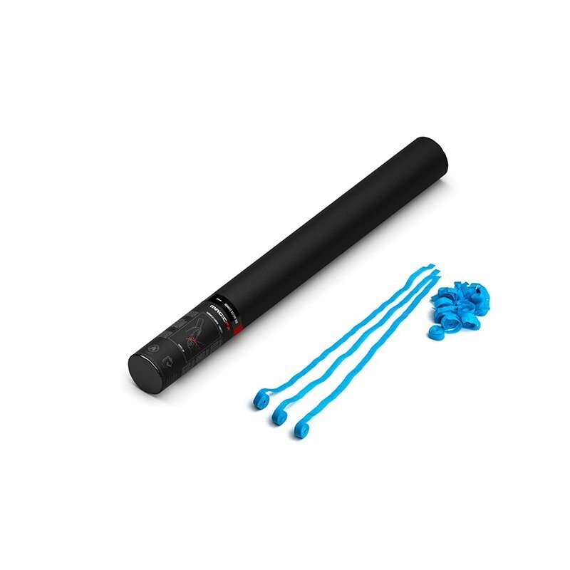 Handbetriebene Streamerkanone Hell-Blau - 50cm Handbetriebene Streamerkanone Hell-Blau - 50cm
