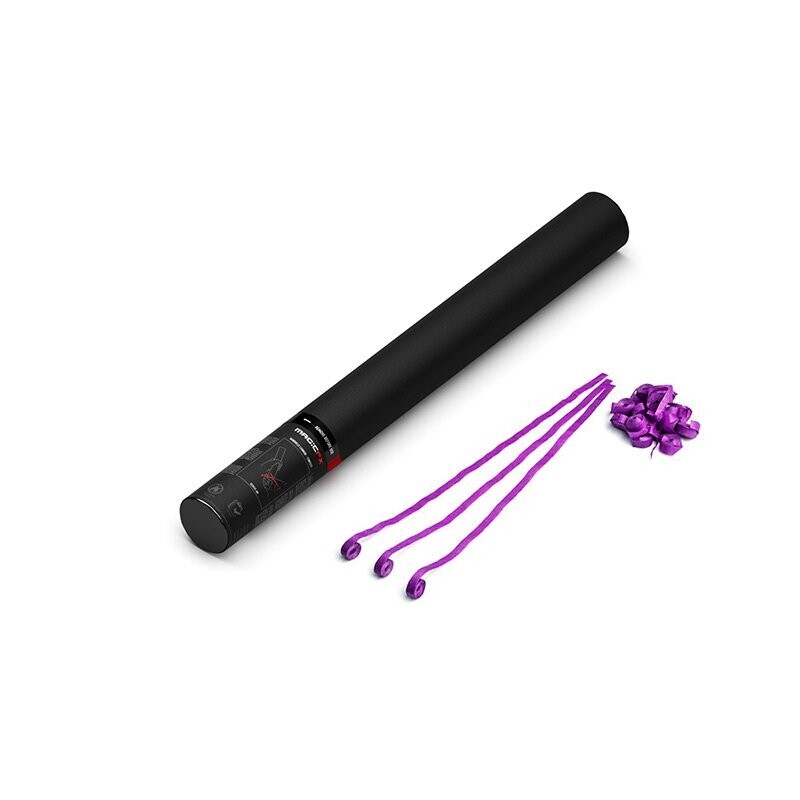 Handbetriebene Streamerkanone Lila - 50cm