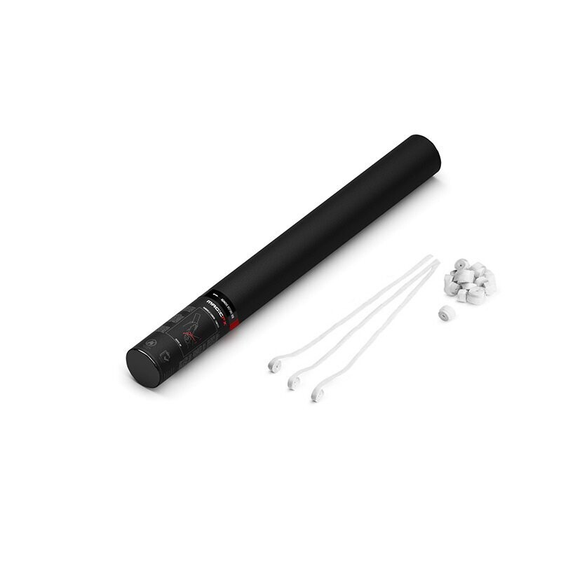 Handbetriebene Streamerkanone Weiss - 50cm