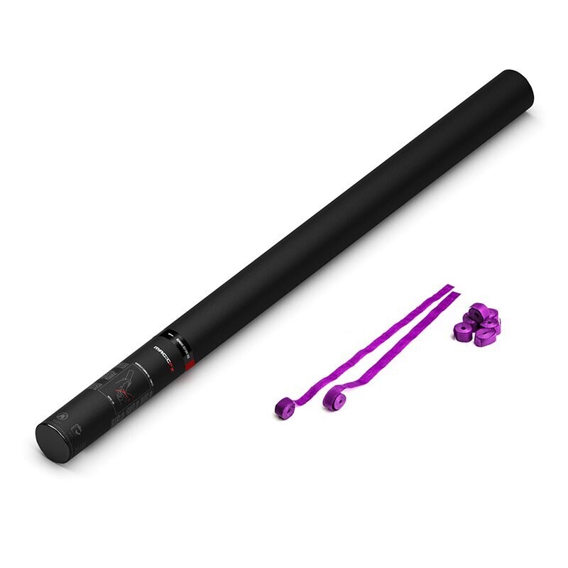 Handbetriebne Streamerkanone Lila - 80cm