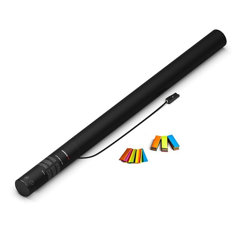 Elektrische Konfettikanone Multicolor - 80cm