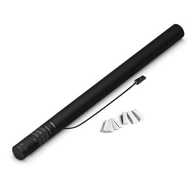 Elektrische Konfettikanone Weiss - 80cm Elektrische Konfettikanone Weiss - 80cm