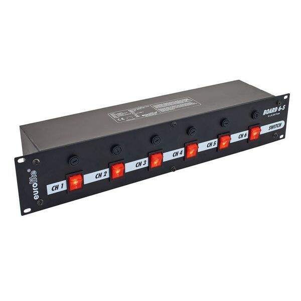 EUROLITE Board 6-S mit 6x Schutzkontakt