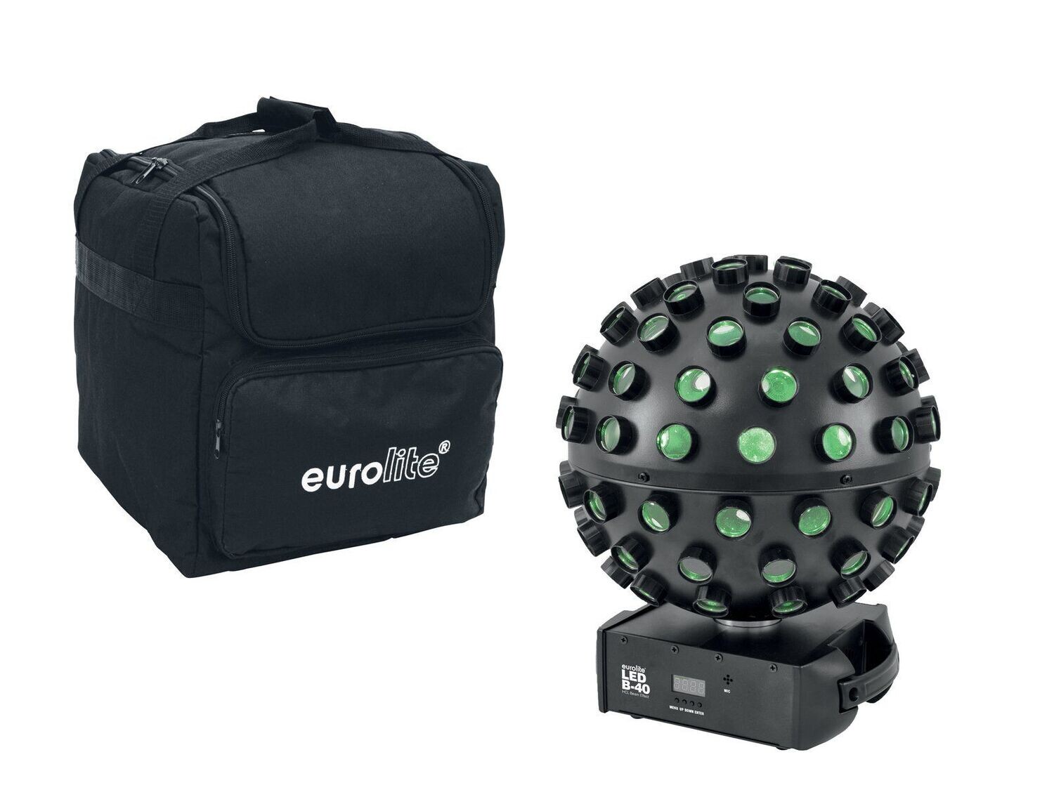 EUROLITE Set LED B-40 HCL Strahleneffekt + Soft-Bag