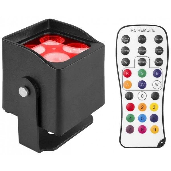 ZZIPP KOMPAKTER AKKU PAR MIT 4 LED RGBW D