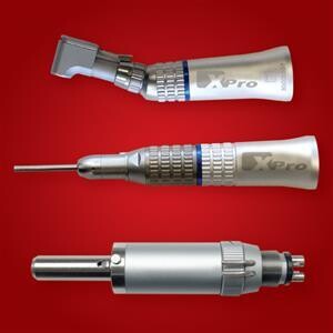 New Slow Speed - E-Type Kit with Contra Angle & Straight Attachment