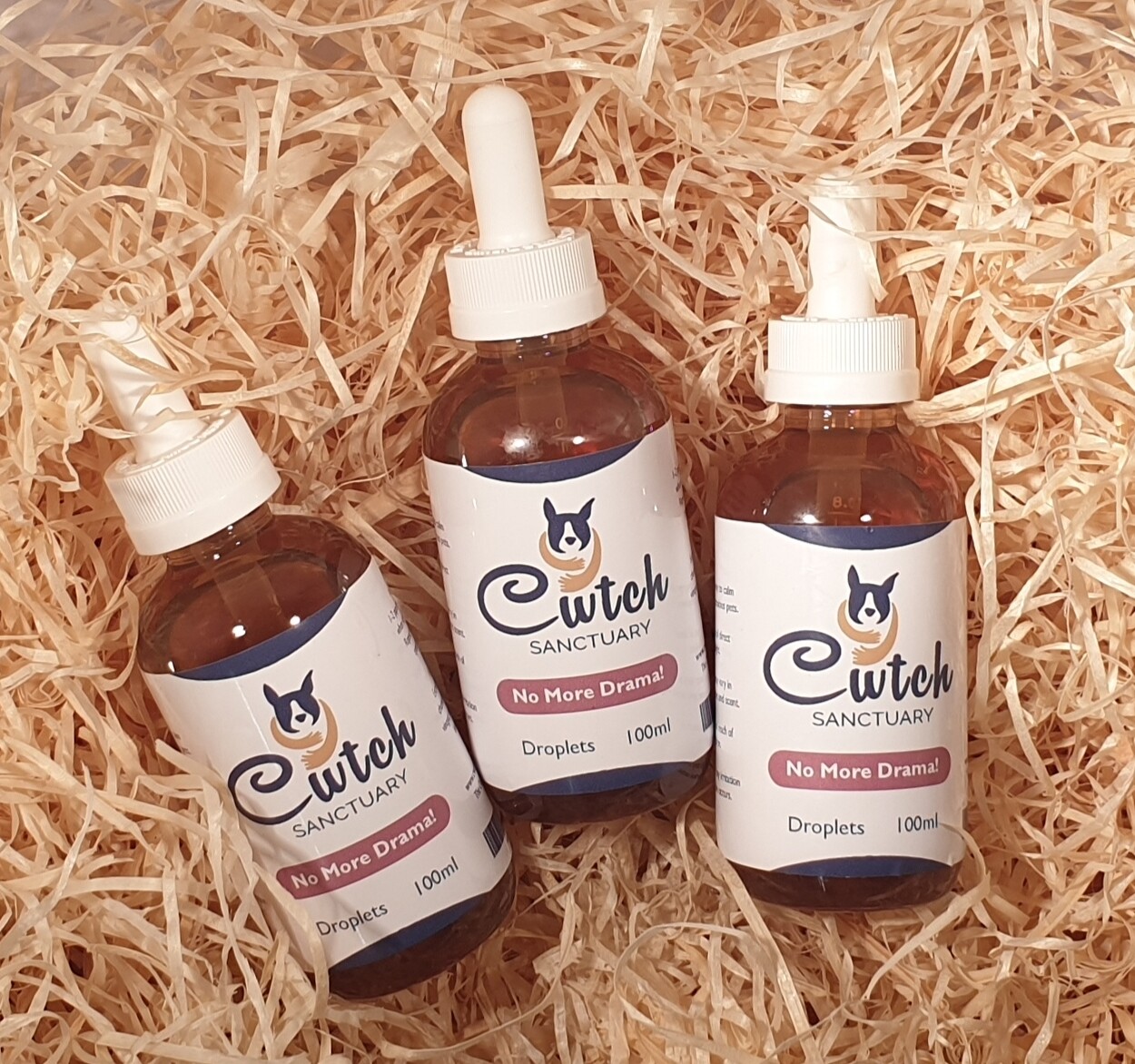 Cwtch Sanctuary No More Drama! Droplets (100ml) *Calmer / Stress / Anxiety Relief*