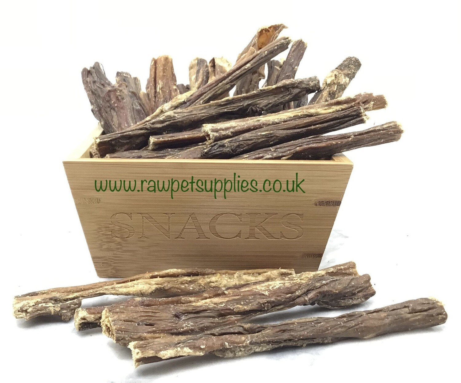 Dried Trachea (Moo Choobs) For Dogs Natural Pet Treats