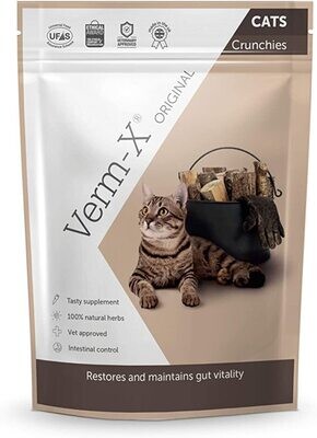 Verm-X Original Crunchies For Cats 60g