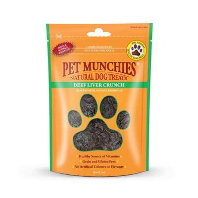 Pet Munchies Beef Liver Crunch (90g)