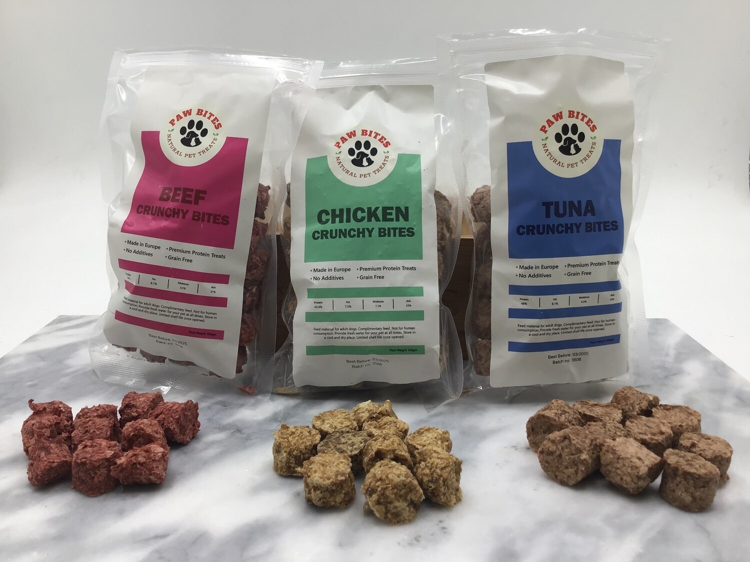 PAW BITES BEEF Crunchy Bites (100g)