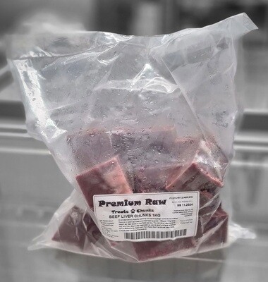 PRTC Beef Liver Chunks (1kg)