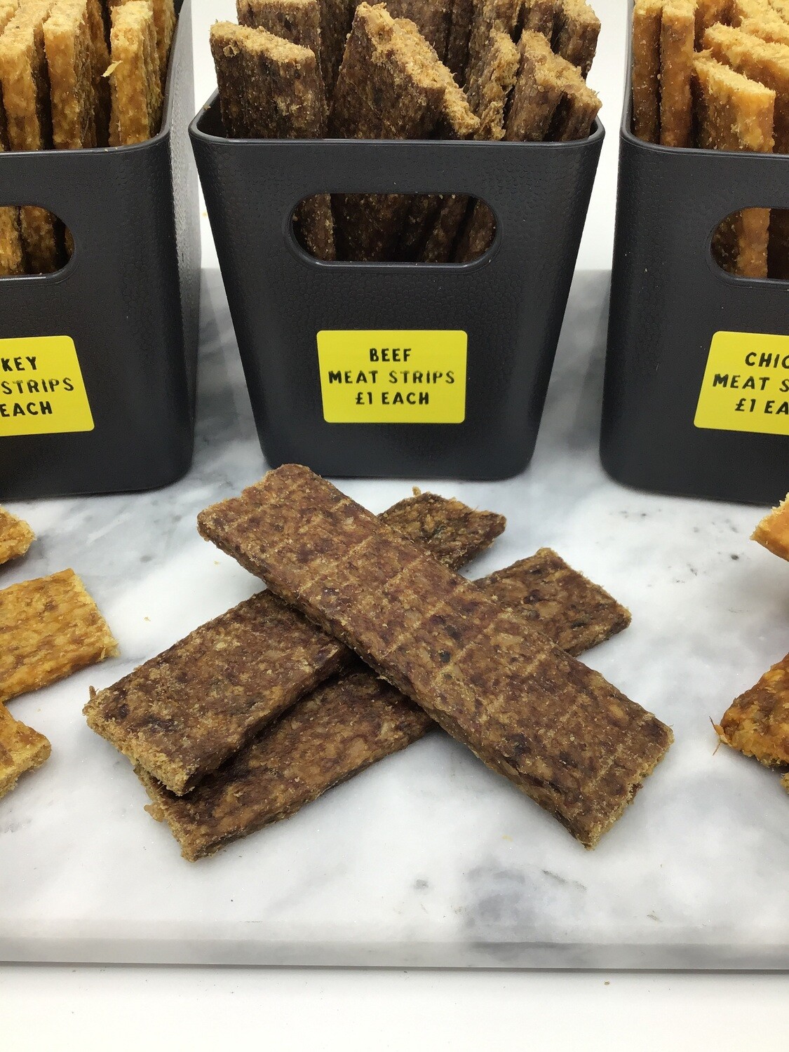 100% Meat Strips