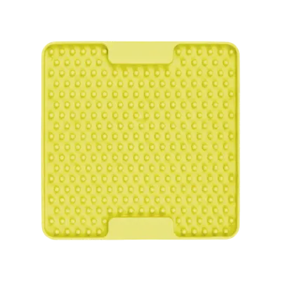 LickiMat Mini Soother Tuff YELLOW