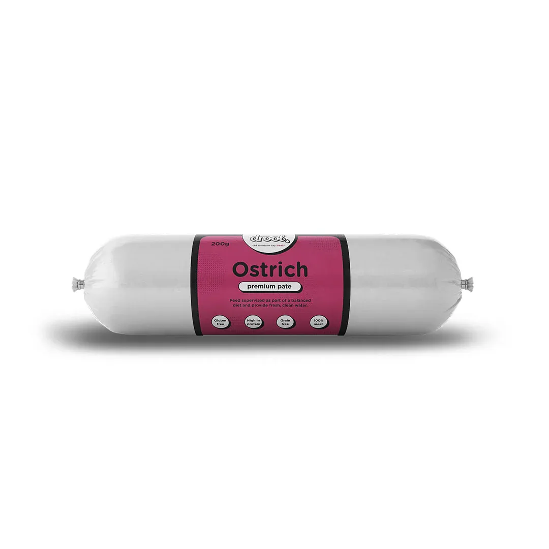 Drool Ostrich Pate (400g)