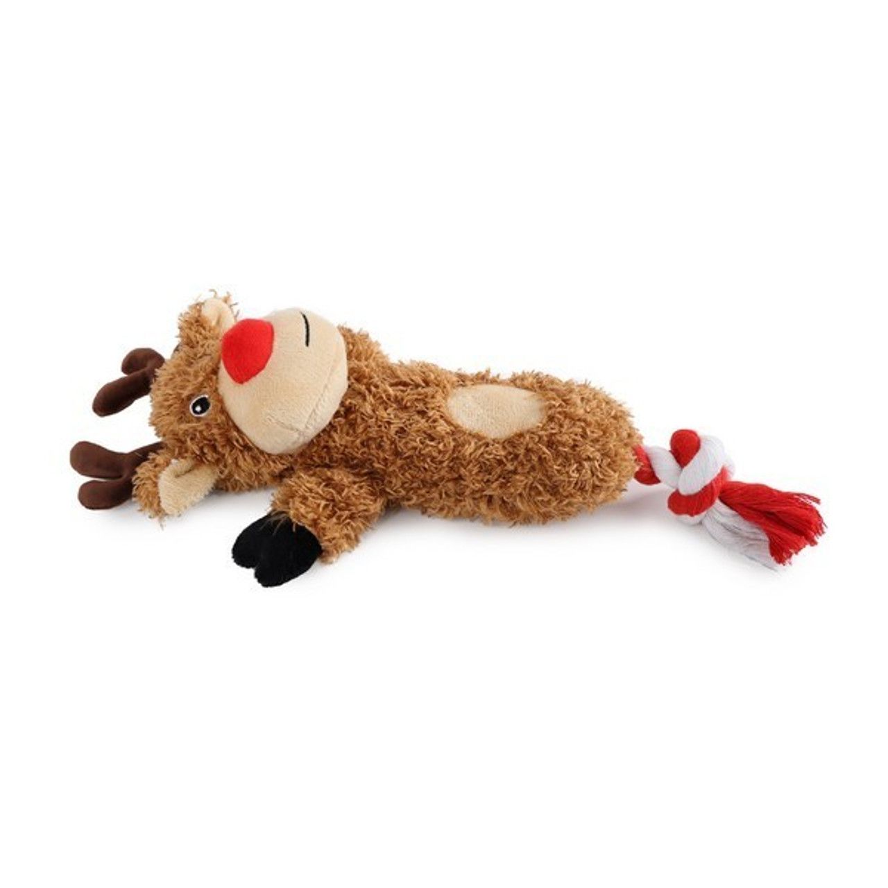 Reindeer Squeaky / Crinkle Plush Toy