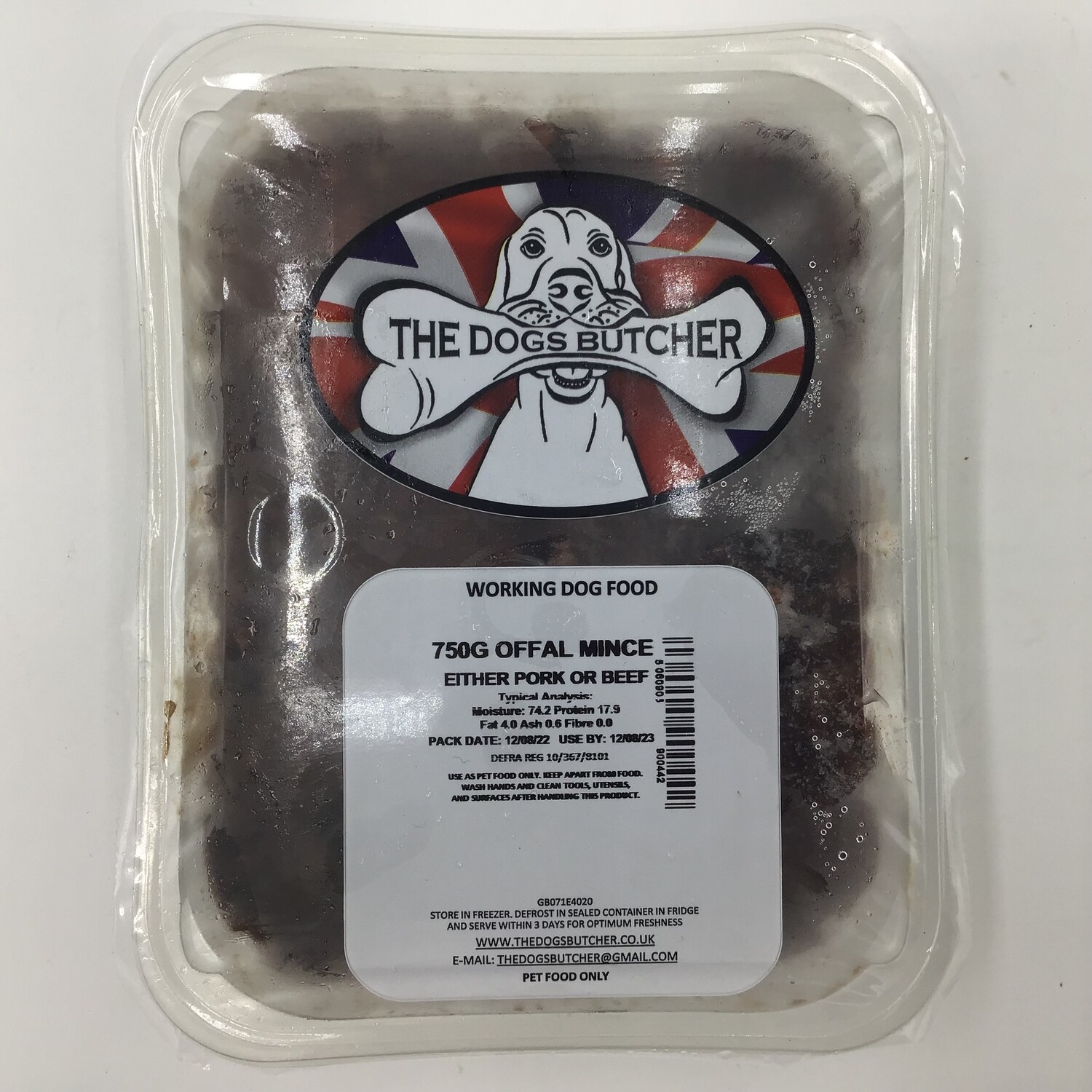 TDB Offal Mix (750g) *NEW SIZE*