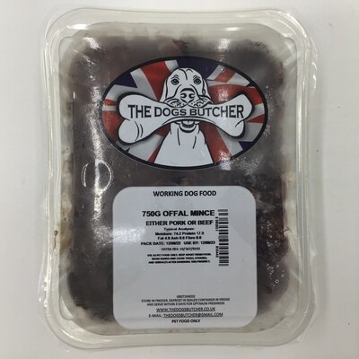 TDB Offal Mix (750g) *NEW SIZE*
