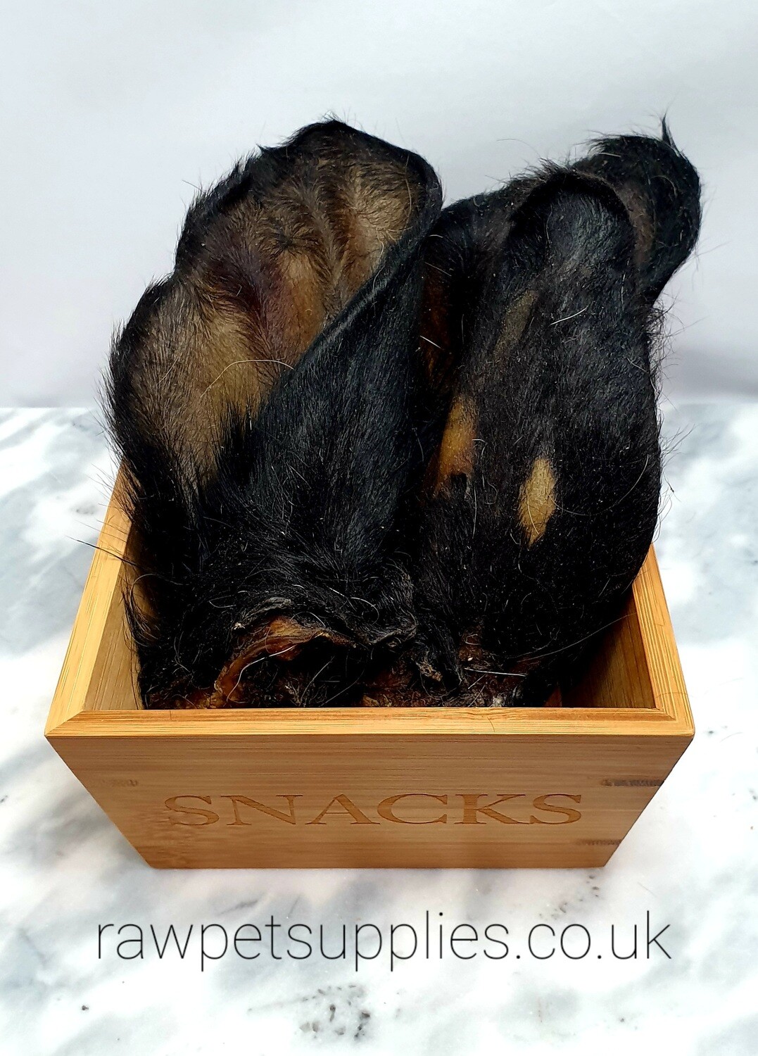 Cow Ear with Hair (each)