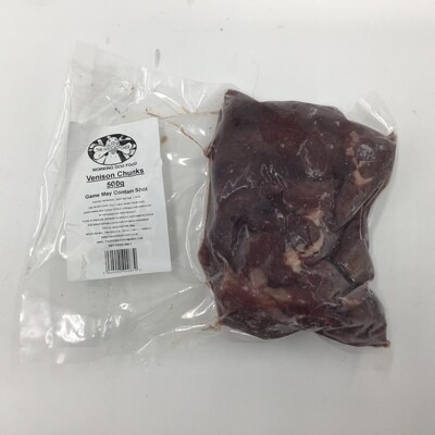 TDB Venison Chunks (500g)