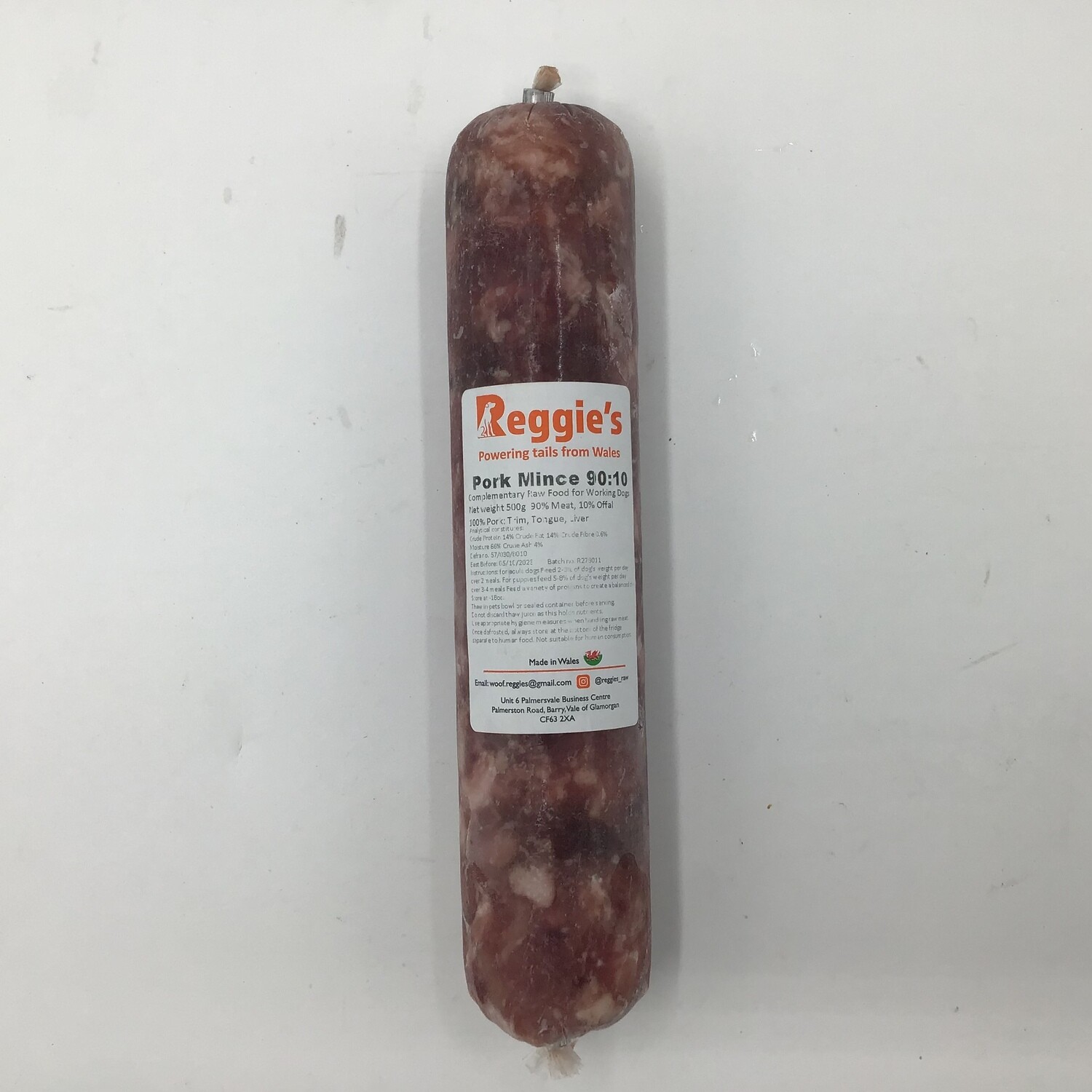 Reggie's Boneless Pork Mince (500g)
