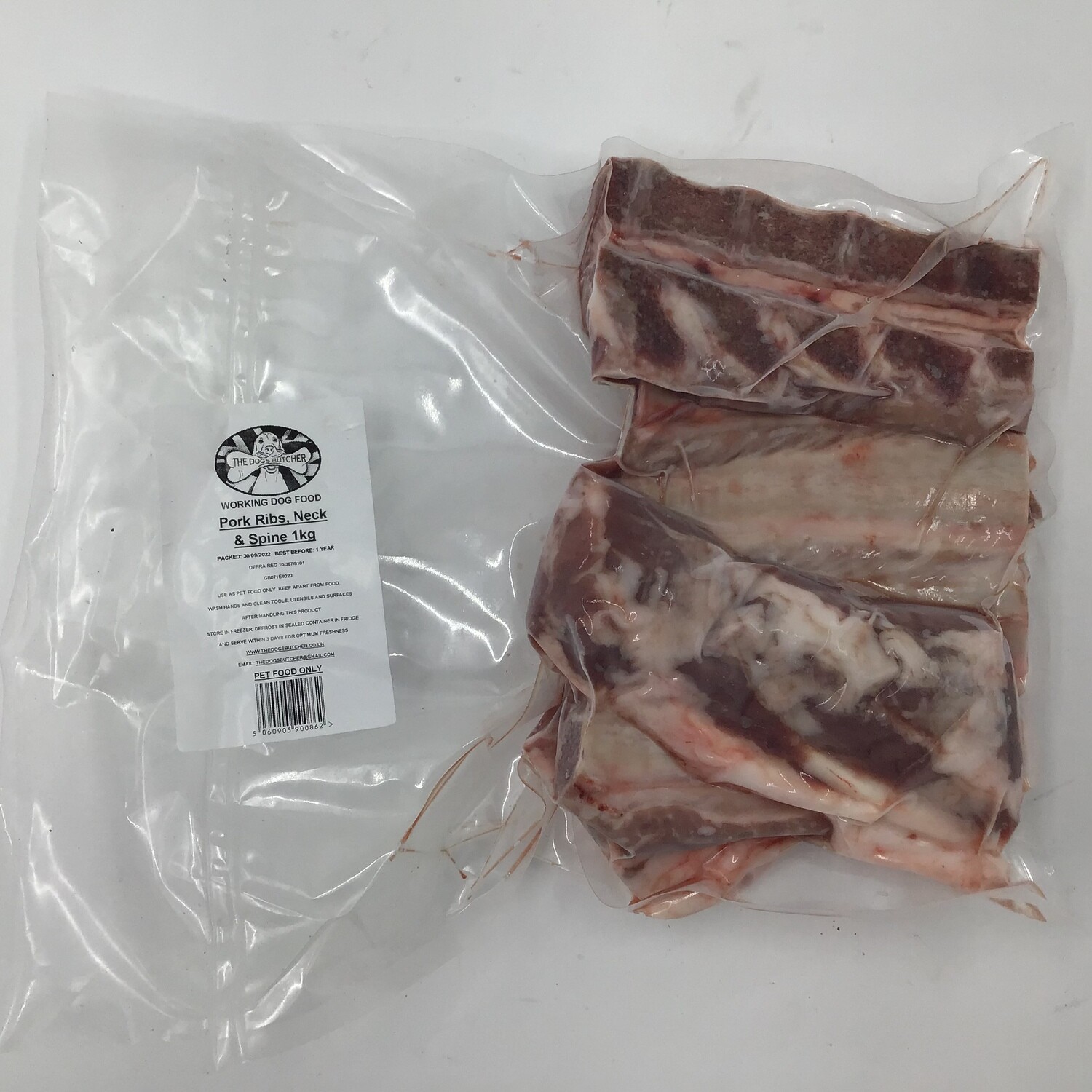 TDB Pork Ribs/Neck/Spine (1kg)
