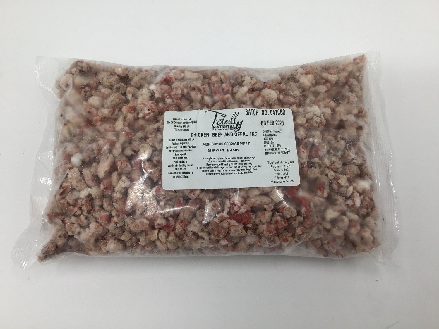 Dibo Chicken, Beef &amp; Offal (1kg)
