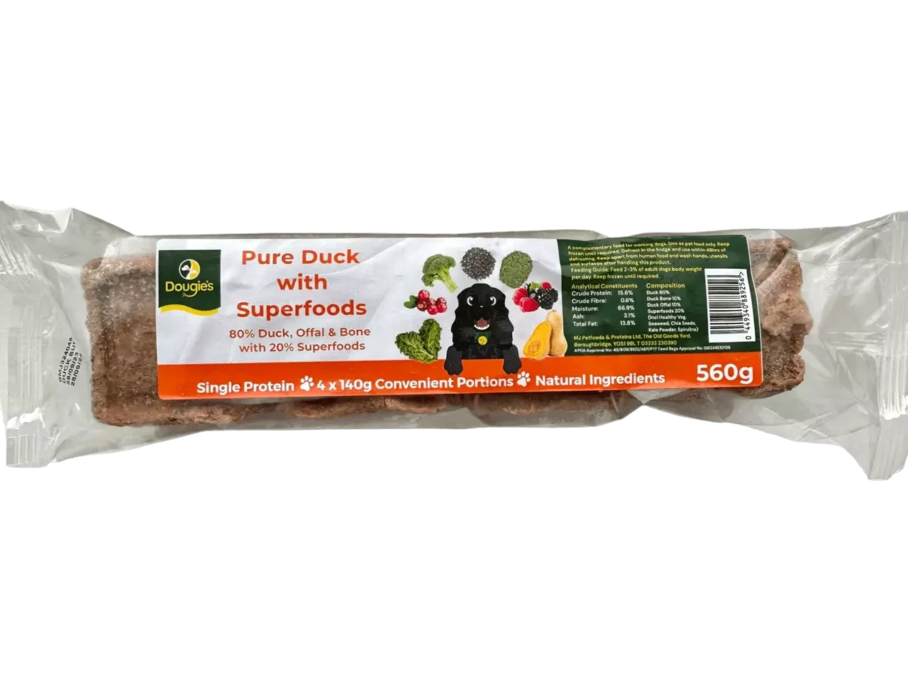 Dougie's Superfood Duck (560g)
