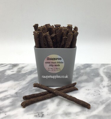 100% Meat Stick Treats (Just pure meat, no additives)