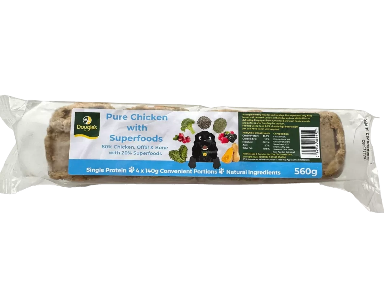 Dougie's Superfood Chicken (560g)