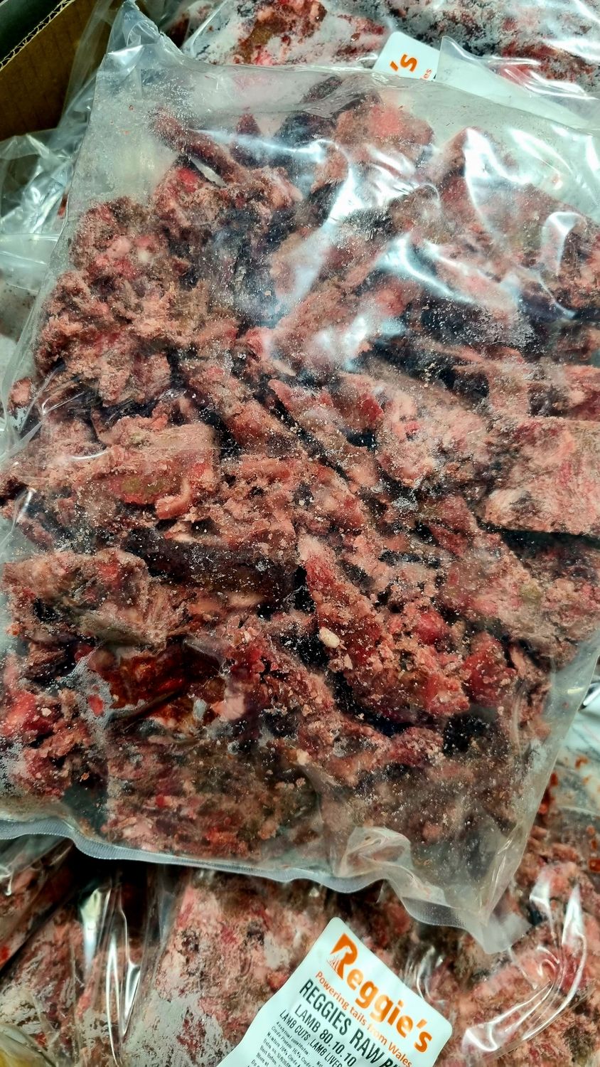 Reggie's Raw Bites PORK, CHICKEN &amp; APPLE 80/10/10 (1kg)