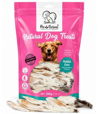 Pawlicious Hairy Rabbit Ears (200g)
