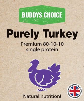 Buddy's Choice Purely Turkey (454g)